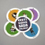 logokleebised ettevõtte logoga